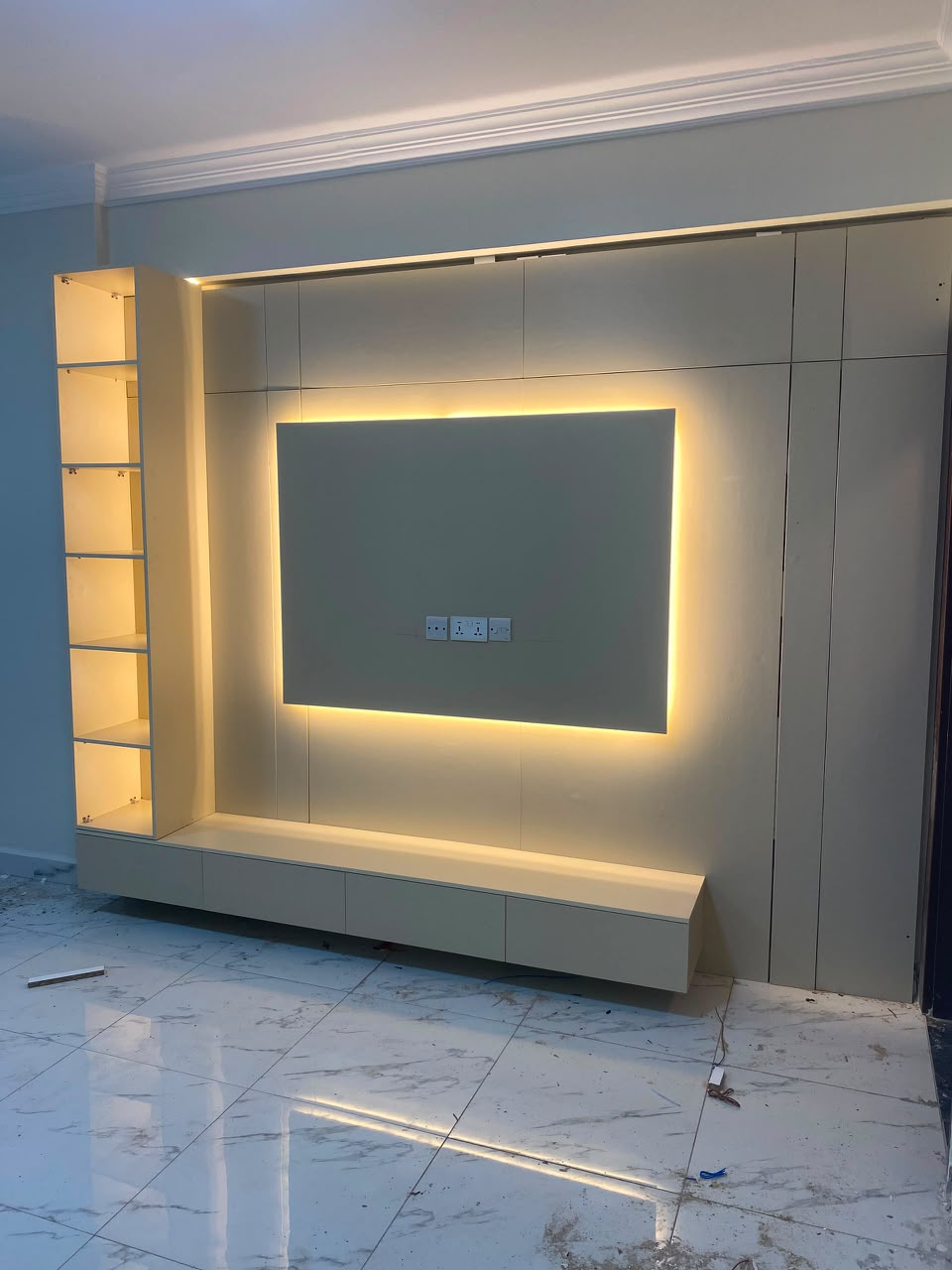 Hilaal TV wall